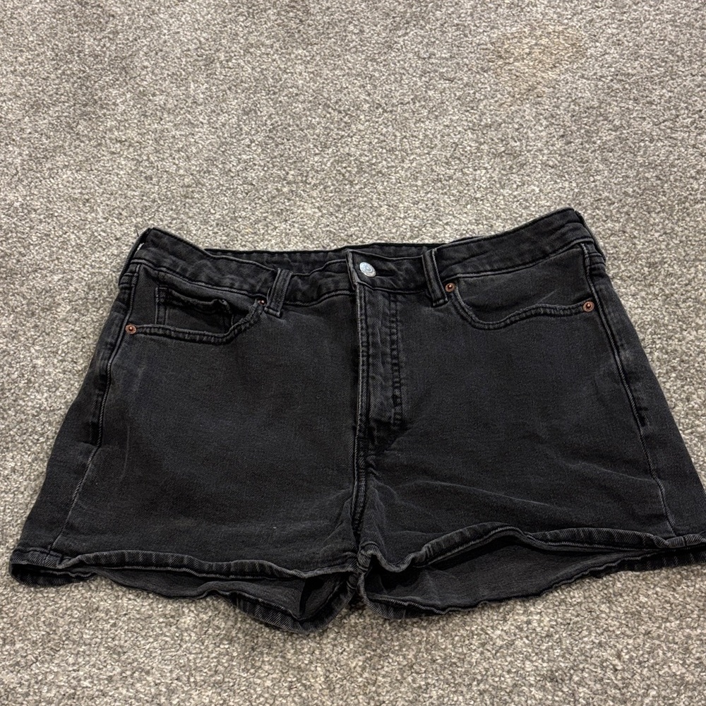 Old Navy Women's Black Jean Shorts